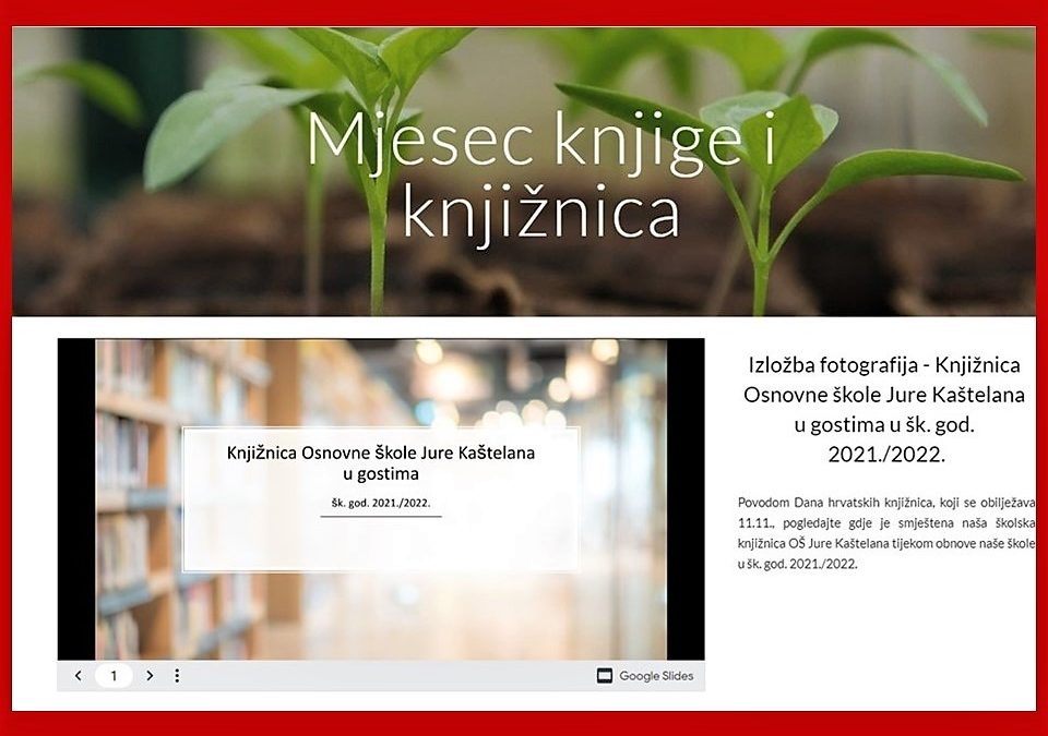 KNJIŽNICA U GOSTIMA